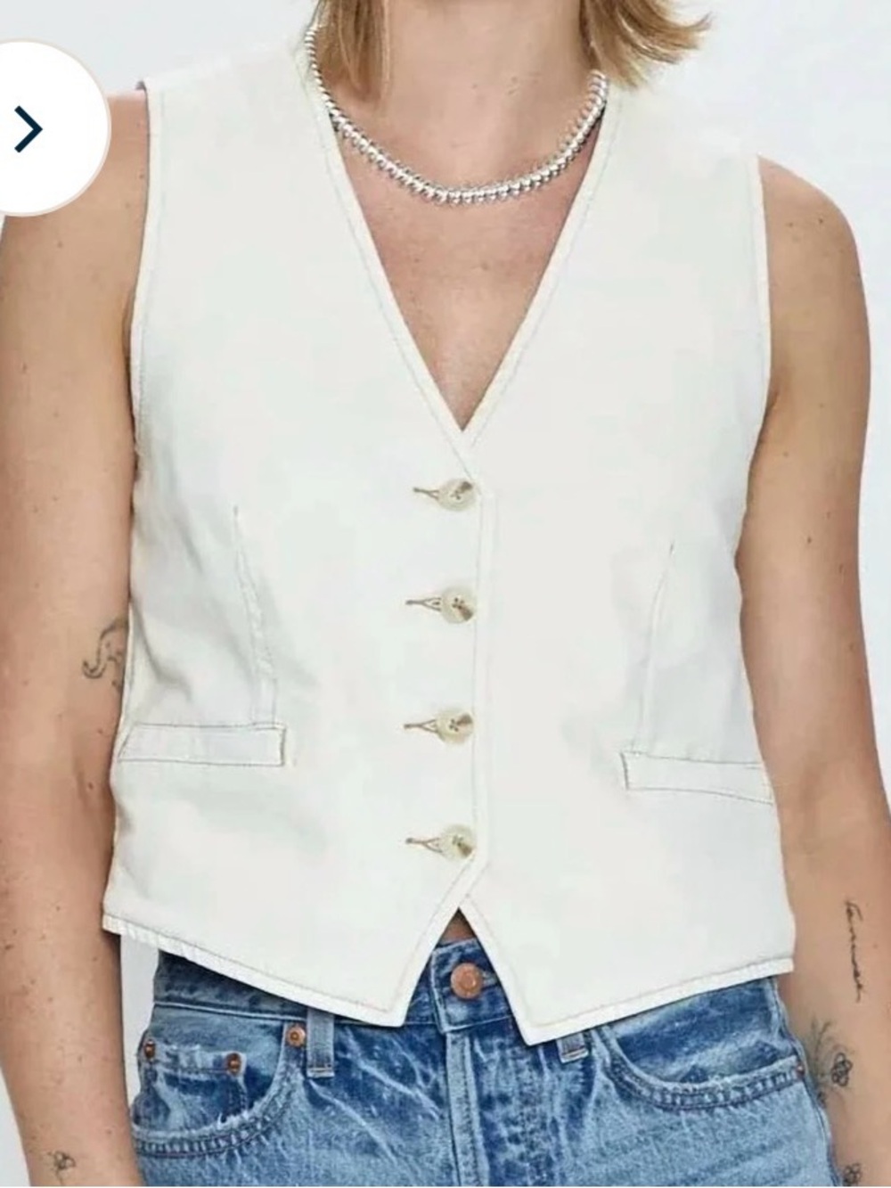 pistola denim vest